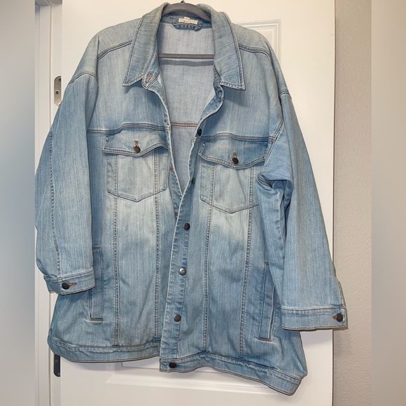 Eileen Fisher Jackets & Blazers - SOLD❗️Eileen Fisher plus size jean jacket